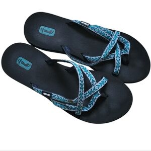 TEVA Olowahu Comfort Sandals Womens 10